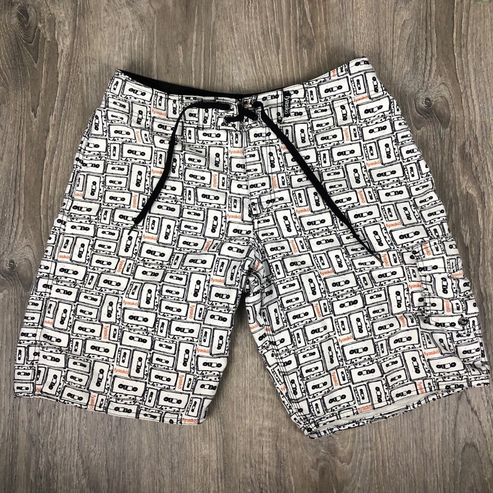 Fyasko Men's Board Shorts Swim Trunks Size 34
